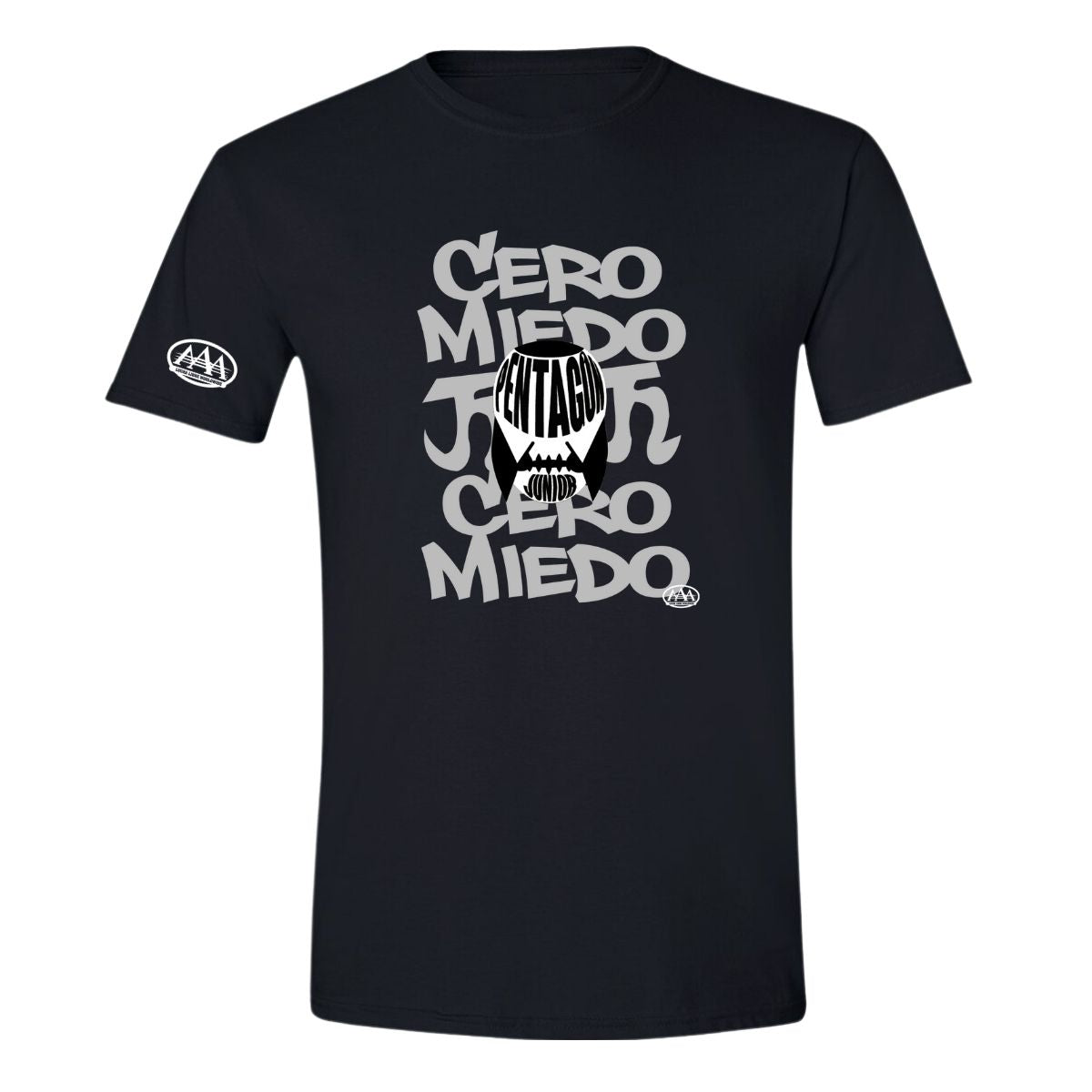 Playera Hombre Lucha Libre AAA Cero Miedo Pentagón Jr Lucha LibreAAA