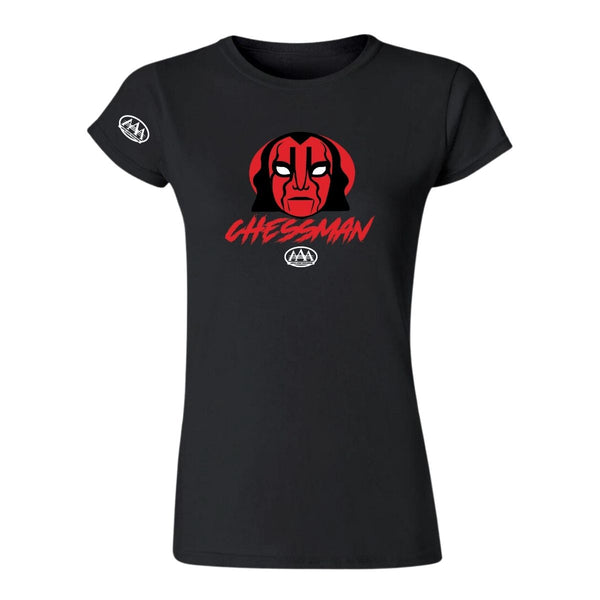 Playera Mujer Lucha Libre AAA Chessman Cara