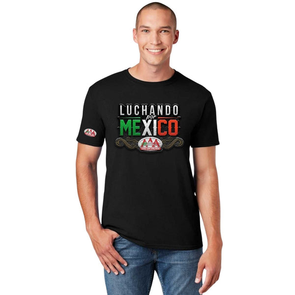 Playera Hombre Lucha Libre AAA Mexicana Luchando por México