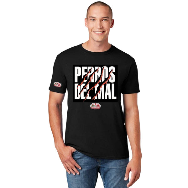 Playera Deportiva Hombre Lucha Libre AAA Perros Del Mal