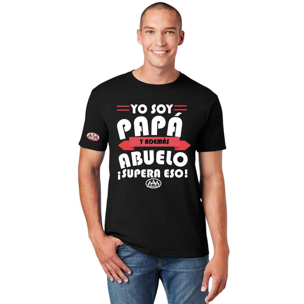 Playera Hombre Lucha Libre AAA GRAN PAPÁ Y ABUELO