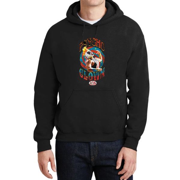 Sudadera Hombre Hoodie Lucha Libre AAA Psycho Clown Luchador