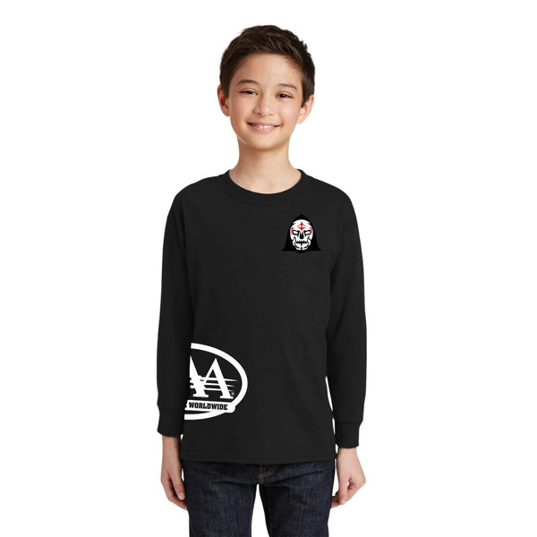 Playera M Larga Niños Lucha Libre AAA Parka Lateral