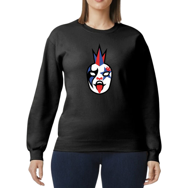 Sudadera Mujer Lucha Libre AAA Psycho Clown Emoji