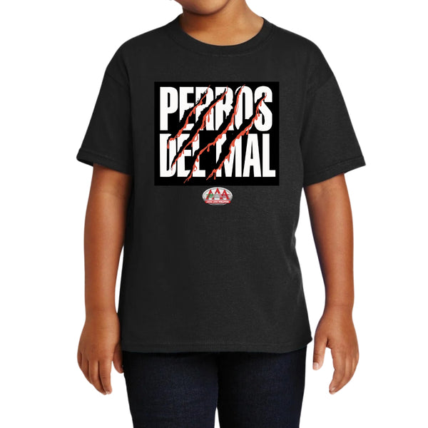 Playera Niño Niña Lucha Libre AAA Perros del mal