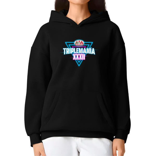 Sudadera Mujer Hoodie Pro Dry Lucha Libre AAA Triplemanía XXXII