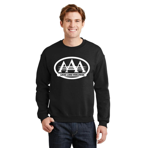 Sudadera Hombre Lucha Libre AAA Estilo AAA Monocromático