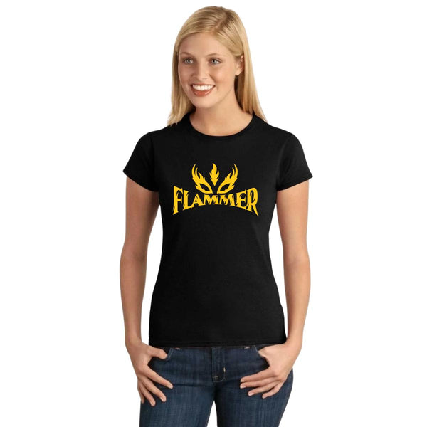 Playera Mujer Lucha Libre AAA WWE Flammer