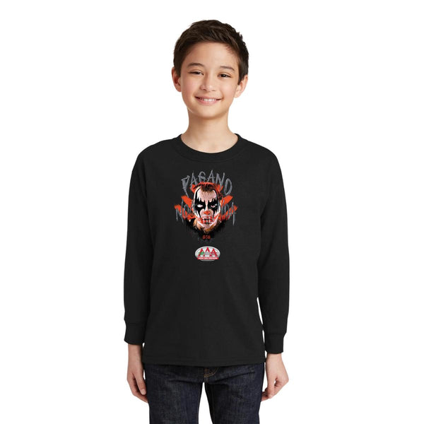 Playera M Larga Niños Lucha Libre AAA Luchadores Pagano