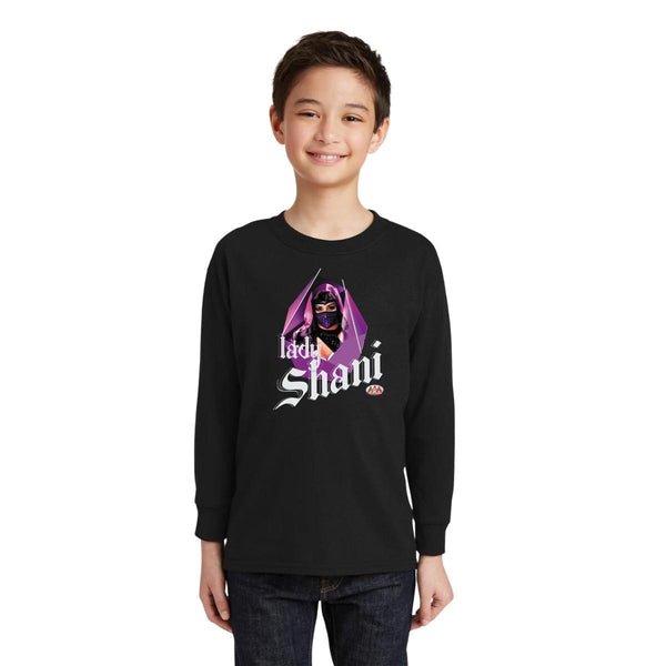 Playera M Larga Niños Lucha Libre AAA Lady Shani