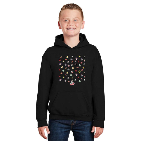 Sudadera Niños Hoodie Lucha Libre AAA Luchadores emoji