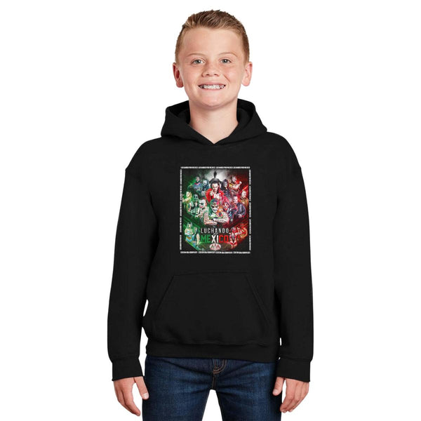 Sudadera Niños Hoodie Lucha Libre AAA Evento Luchando por México