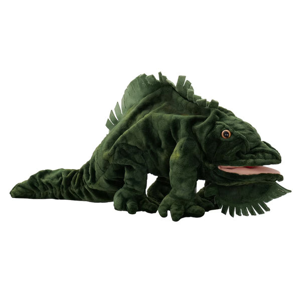 Peluche Suave Marioneta La Yesca Mr Iguana Lucha Libre AAA